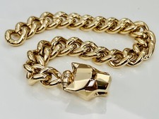 Ralph & Russo Designer Chunky Chain Bag Purse Handle Jaguar Gold Replacement