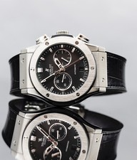 Hublot Classic Fusion Chronograph 42MM Black Dial 541.NX.1170.LR Box and Papers