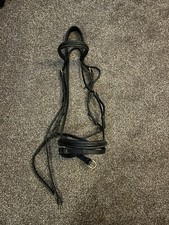 Whitaker Full Size Flash Noseband Bridle. Black