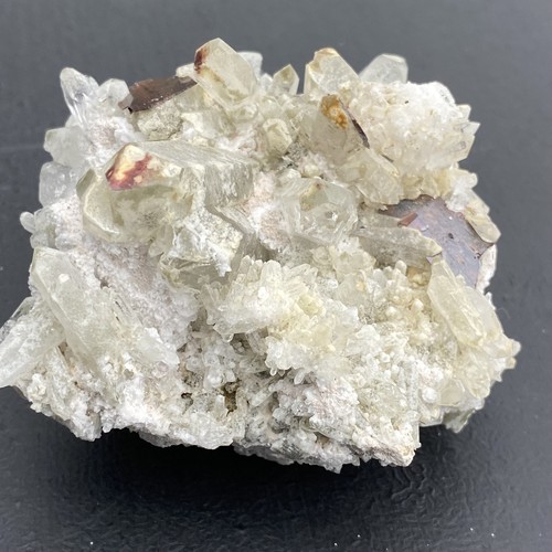 Brookite quartz cluster - quartz,