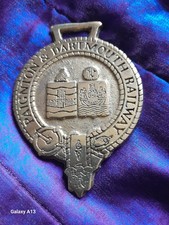 RARE VINTAGE HORSE BRASS PAIGNTON AND DARTMOUTH RAILWAY (RAILWAYANA) L@@K