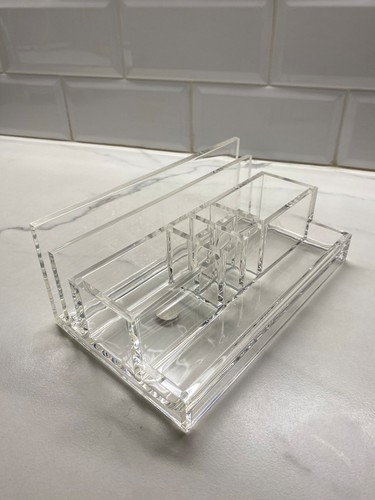 Guzzini lucite desk organizer - guzzini,