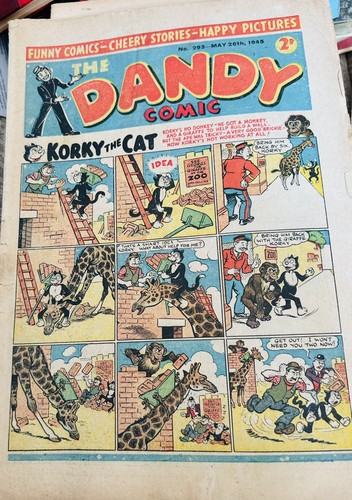 The dandy comic 293 1945 - comic,