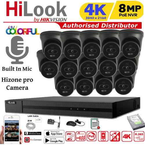 Hikvision cctv 8mp nvr - 8mp, 4k