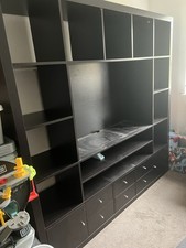 IKEA Expedit 5x5 Black Unit Kallex