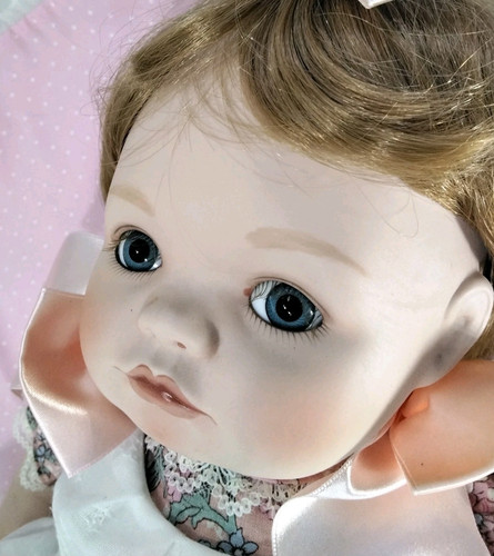Jessica vintage porcelain doll - vintage,