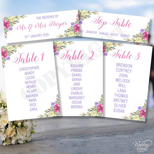 Personalised wedding party - personalised,