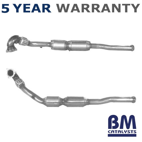 Front catalytic converter - front,