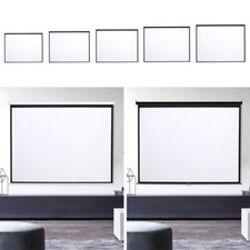 Projector Screen Manual Pull