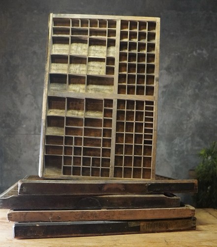 Antique french letter - french, press