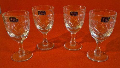 Tudor crystal sherry - crystal, glasses