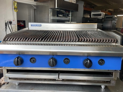 Blue seal burner chargrill - blue, 3