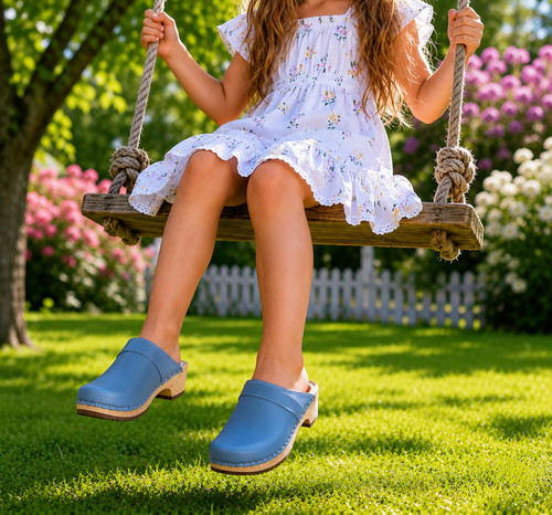 Swedish wooden clogs original - wooden,