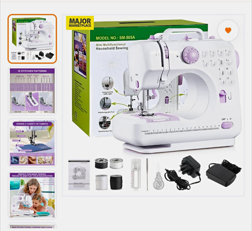 Mini sewing machine compact - sewing,