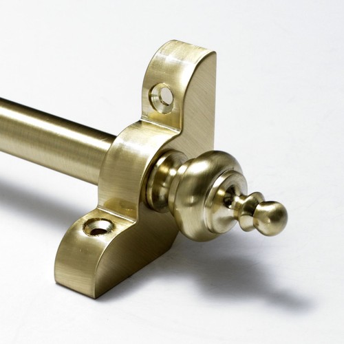 Satin brass stair rods 2 - stair,