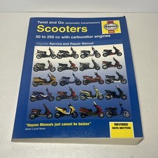 Haynes Owners Workshop Manual 4082 Twist & Go Scooters 50-250cc With Carb Engine