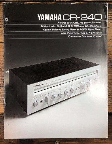 Yamaha 240 receiver dealer - receiver,