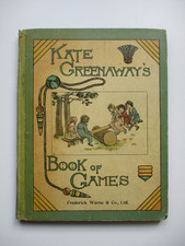 C1950? Kate Greenaway's Book of Games KATE GREENAWAY Vintage Children's HARDBACK