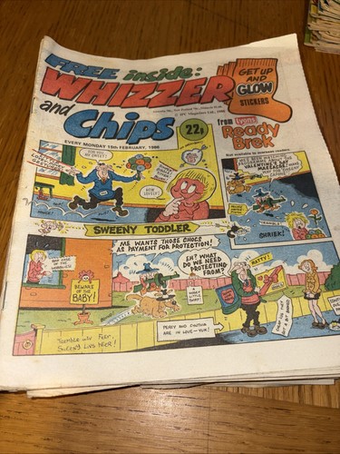Whizzer and chips comic - chips,