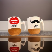 Mr and Mrs Fine Bone China