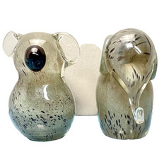 Vintage Art Glass Koala &
