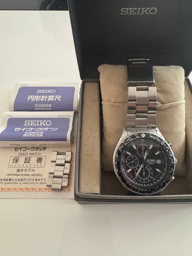 Seiko 7t92 0cf0 flight master - seiko,