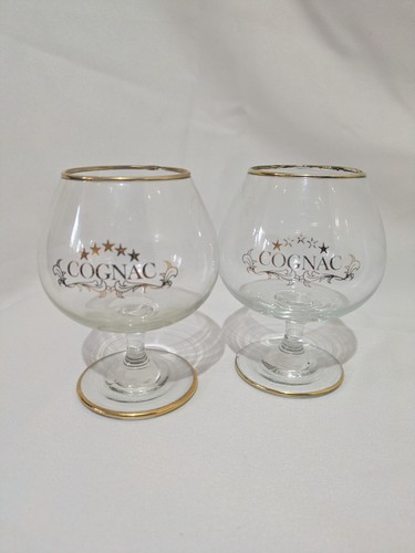 Pair vintage cognac - pair, brandy