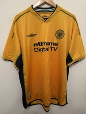Celtic FC 2002/03 Umbro yellow