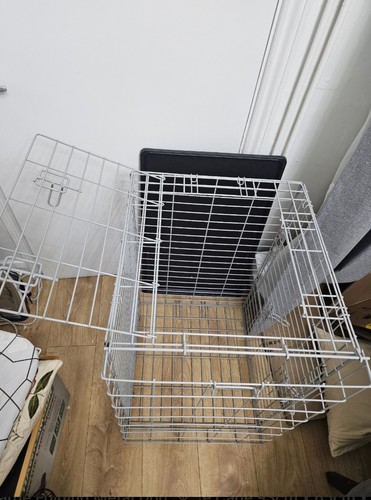 Large folding metal - large, crate