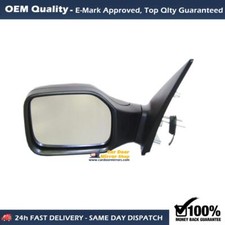Fits Peugeot 106 1991 to 2004 Left Side, Manual Wing Passenger Mirror