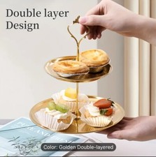 2-tier cup cake stainless