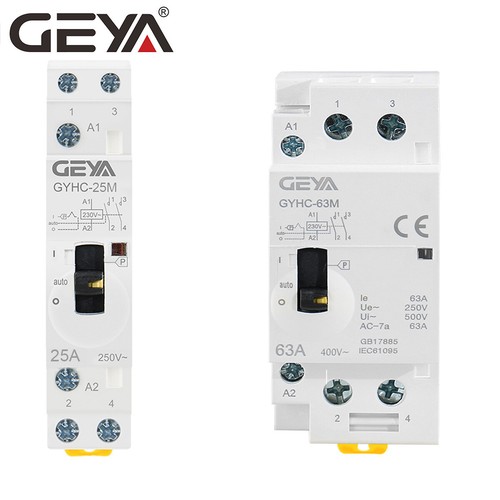 Geya modular contactor - modular, ac