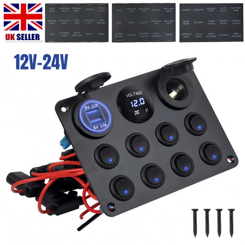 Car gang 12v switch - car,