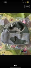 Trapstar camo beanie