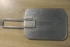 Genuine British Army Mess Tin Lid Rare Military Surplus Pan Frying Cap LN