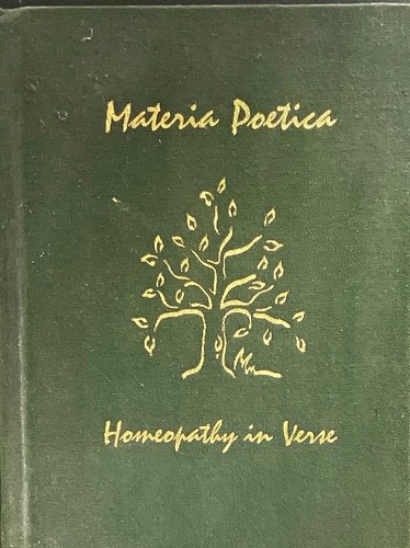 Materia poetica homeopathy in - poetica:,
