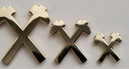 West ham hammers badges 3 - ham, x
