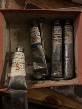 Winsor Newton rare light ultramarine artists oil colour lapis lazuli light blue 