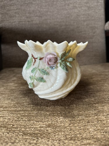 Lovely vintage belleek rose - vintage,