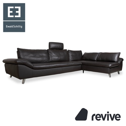 Ewald schillig black leather - ewald,