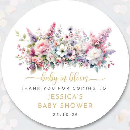 Baby bloom floral theme - bloom,