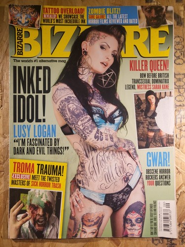 Bizarre magazine christmas - bizarre,