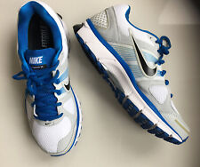 Mens Nike Pegasus 28 Flywire Trainers Racer Running Shoes UK Size 7.5 Blue White