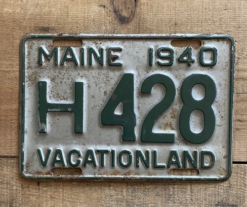 Vintage wwii era 1940 maine - 1940,