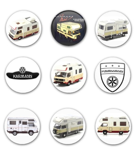 25mm button badges x9 - button,