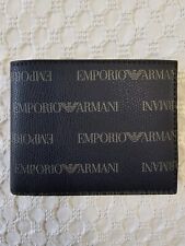 emporio armani wallet men