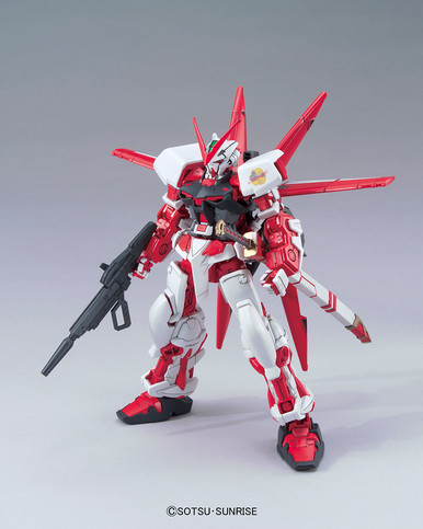 144 mbf p02 gundam - 1/144, red