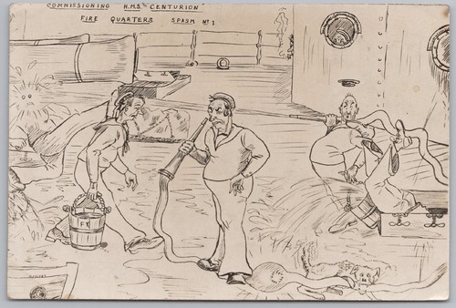 Commissioning hms centurion - commissioning,