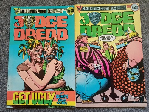 Judge dredd eagle comics - eagle,