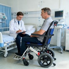 Aluminium Travel Wheelchair -